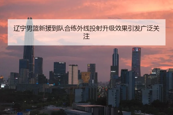 辽宁男篮新援到队合练外线投射升级效果引发广泛关注